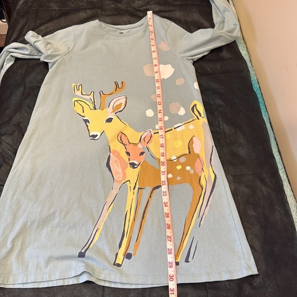 🔥Tea Kids Blue Deer Print Pijama🔥 - Picture 3 of 6